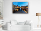 ・"Amsterdam Olanda"・Glass Wall Art - Wonders Of Wall